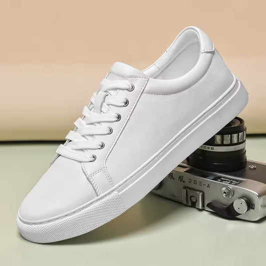 Classic All White Low Top Sneakers